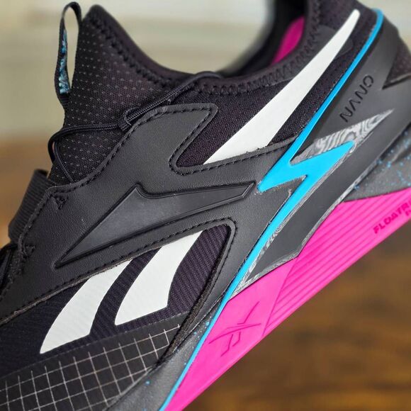 Reebok Nano X3 Rich Froning Men\'s Training Gym Shoes Black Laser Pink Size 11.5 main image 15